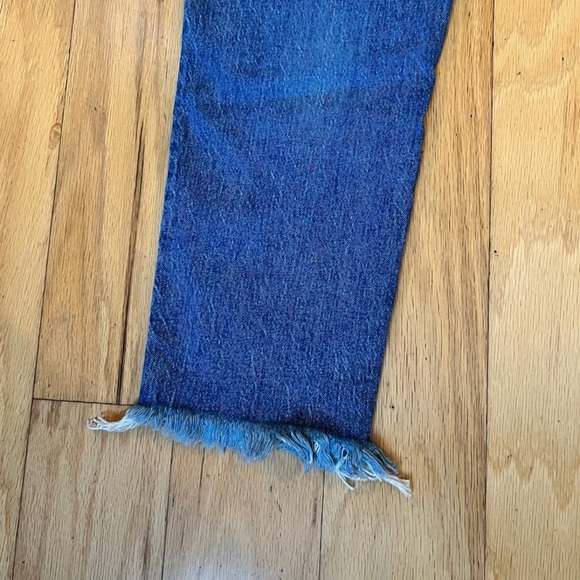 Madwell Perfect Vintage Jean Raw Hem 31 medium wash - Picture 11 of 12